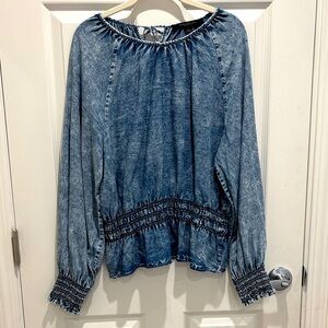 Marc New York Acid Wash Top